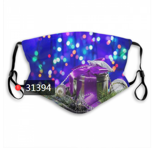 2020 Merry Christmas Dust mask with filter 29->mlb dust mask->Sports Accessory